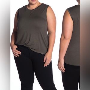 Crew neck tank